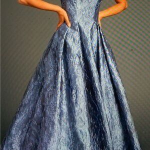 Anne Barge Black Label Helena off the shoulder ball gown